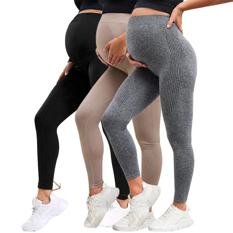 High-Waisted Maternity Leggings