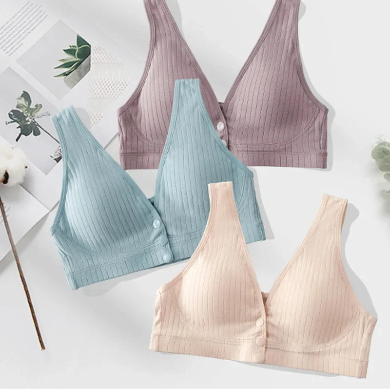 Pure Cotton Nursing Bra