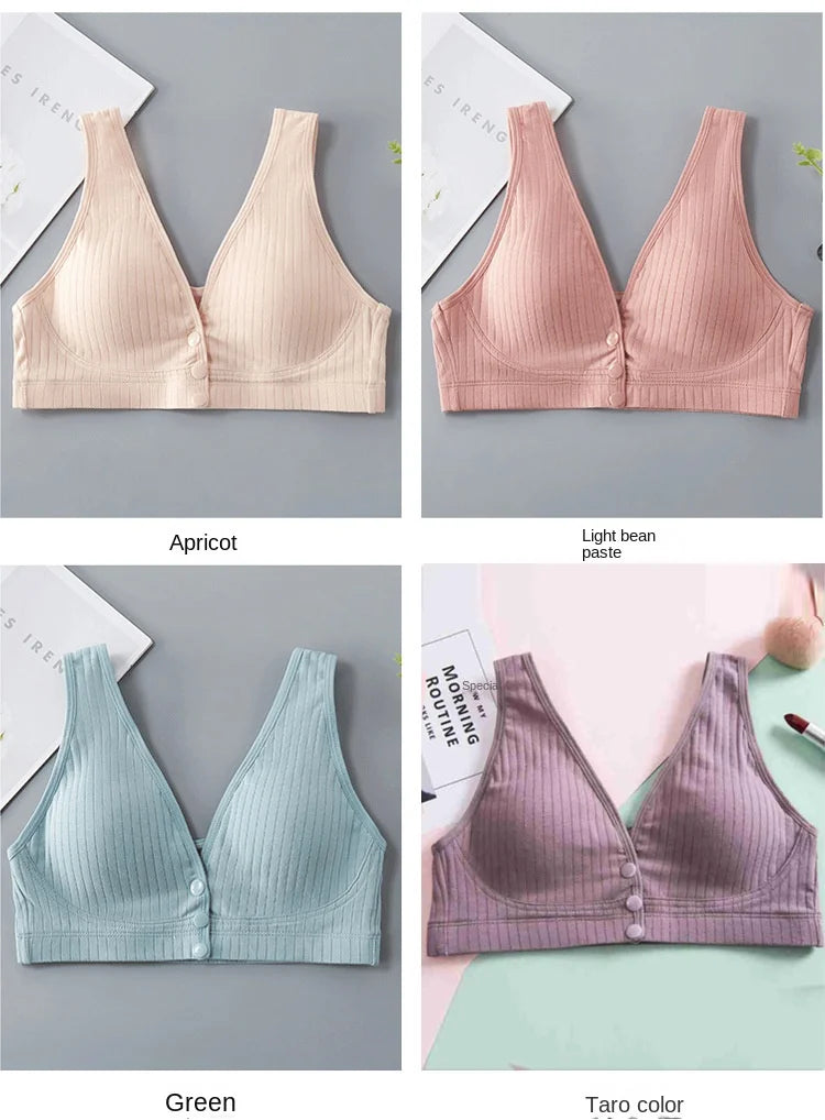 Pure Cotton Nursing Bra