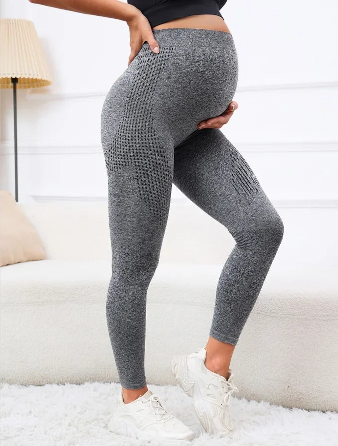 High-Waisted Maternity Leggings