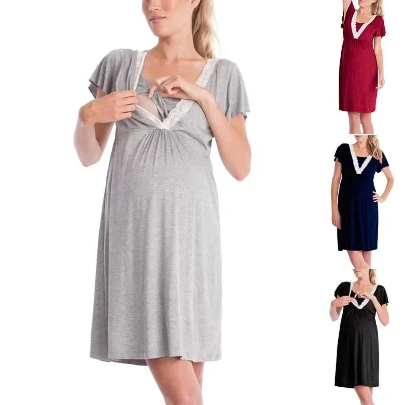 Maternity Pajamas Dress