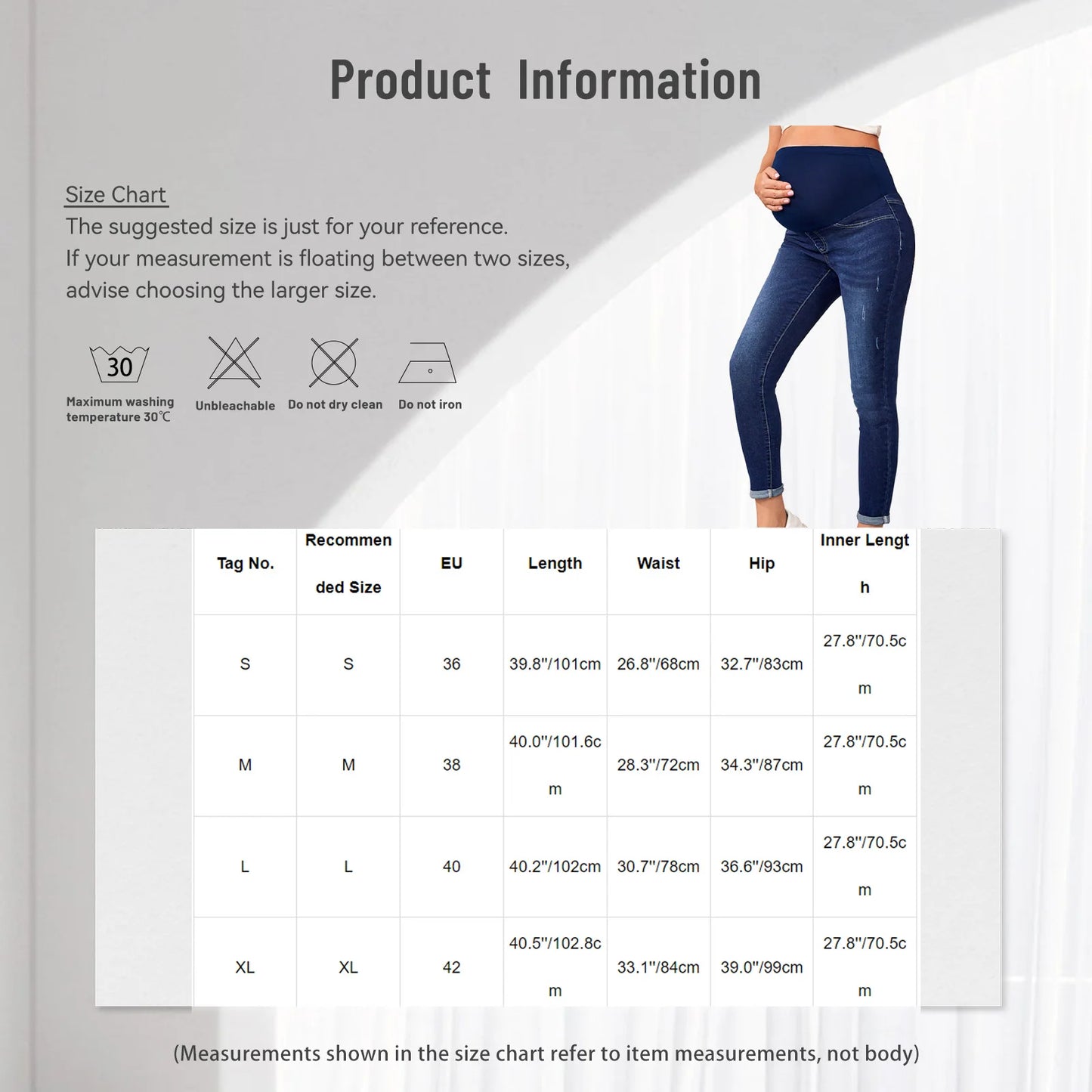 Support Belly Jeans Maternity